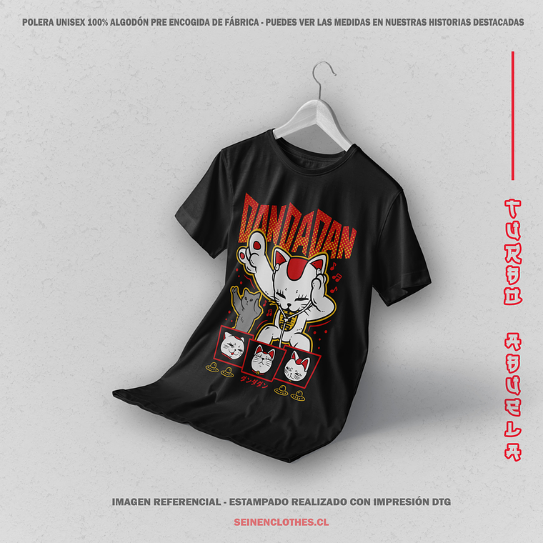 Polera Turbo Abuela - Dandadan [N] 2