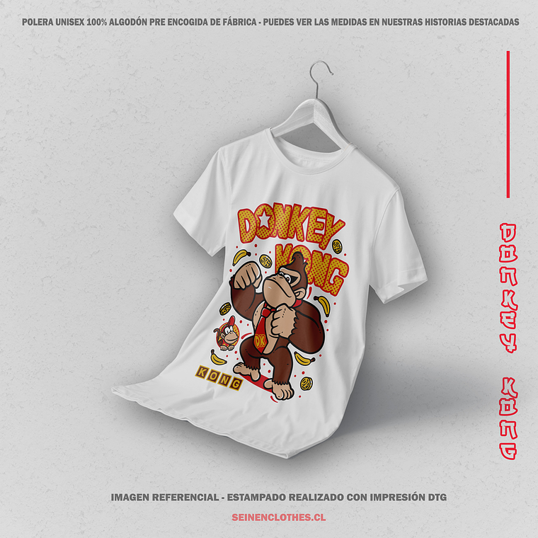 Polera Donkey Kong [B] 1