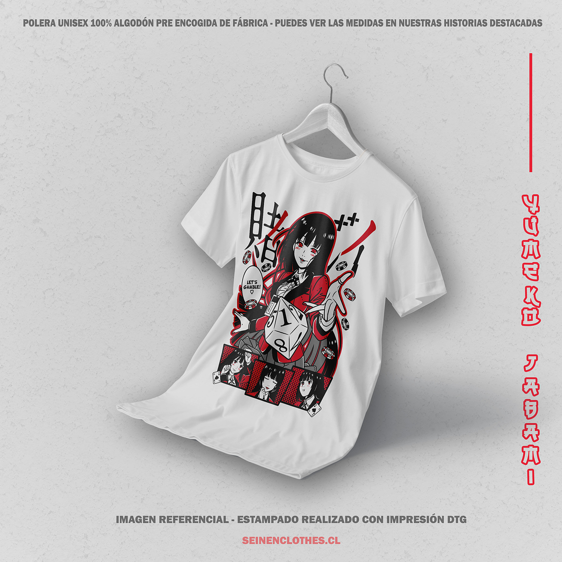 Polera Yumeko Jabami - Kakegurui [B] 2