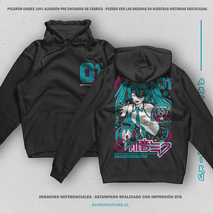 Polerón Hatsune Miku - Vocaloid [N]