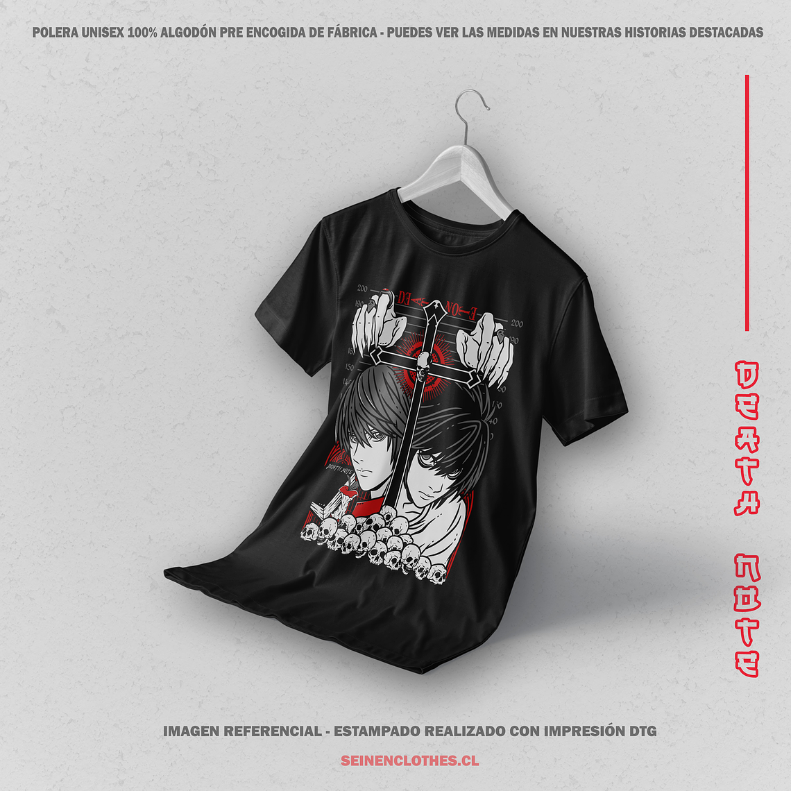 Polera Kira y L - Death Note [N] 2