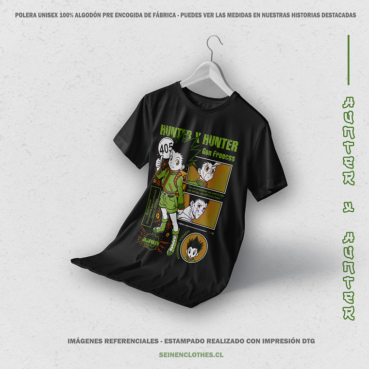 Polera Gon Freecss - Hunter X Hunter  2