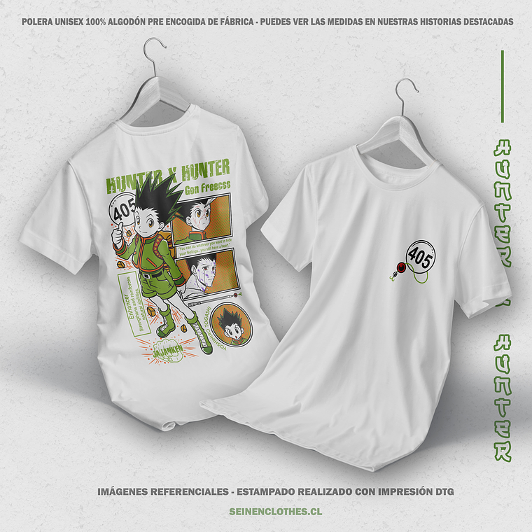 Polera Gon Freecss - Hunter X Hunter  3