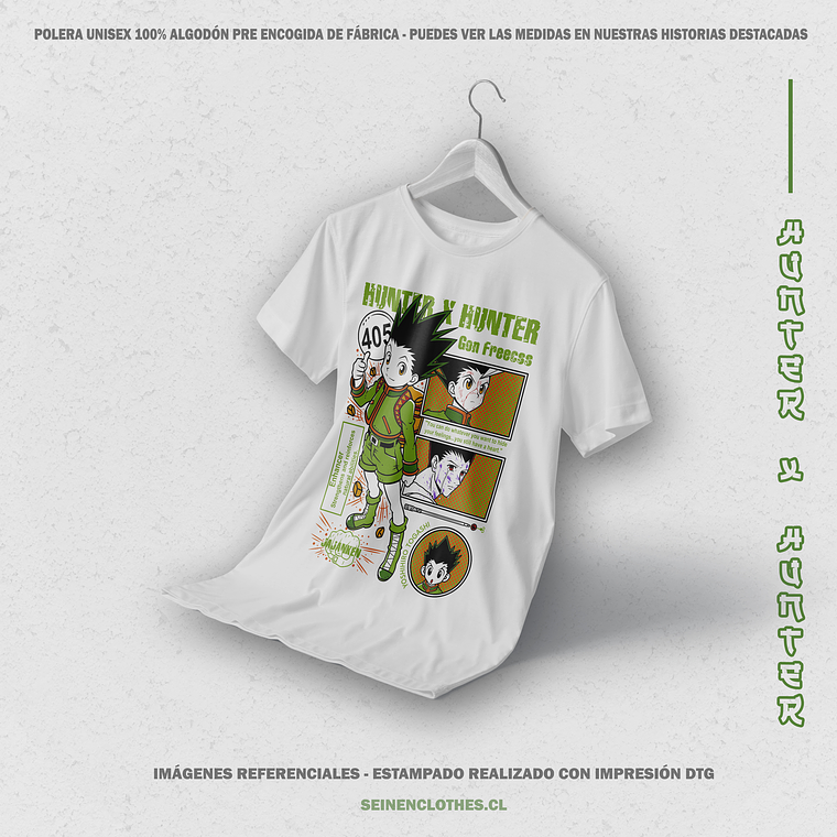 Polera Gon Freecss - Hunter X Hunter  4