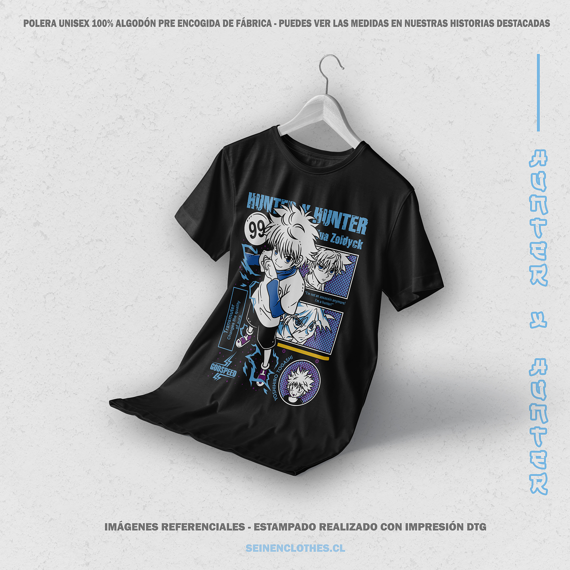 Polera Killua Zoldyck - Hunter X Hunter  2