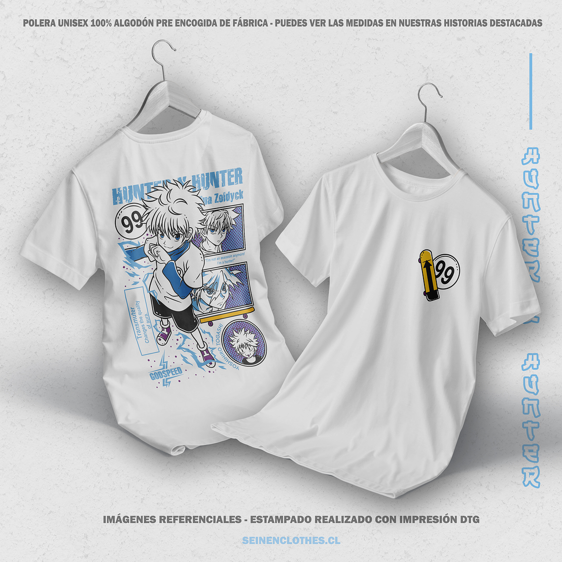 Polera Killua Zoldyck - Hunter X Hunter  3