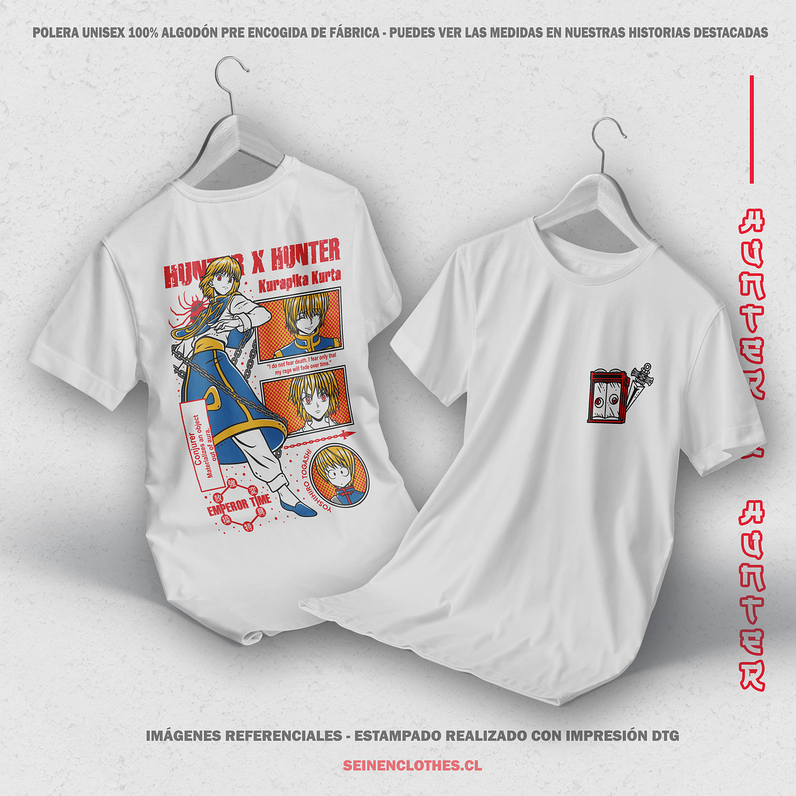 Polera Kurapika Kurta - Hunter X Hunter  3