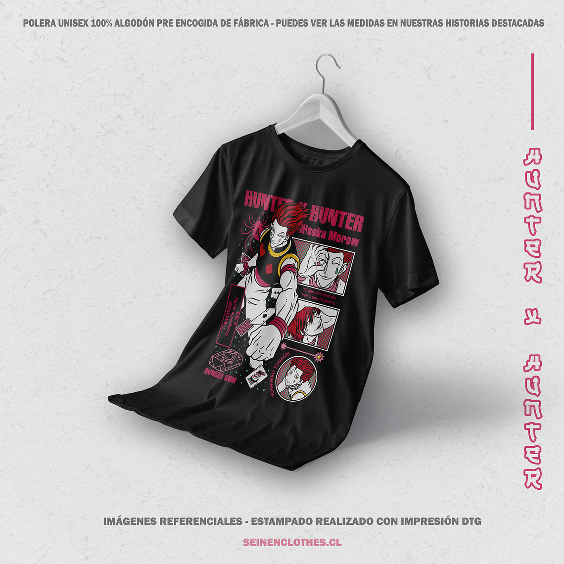 Polera Hisoka Morow - Hunter X Hunter 2