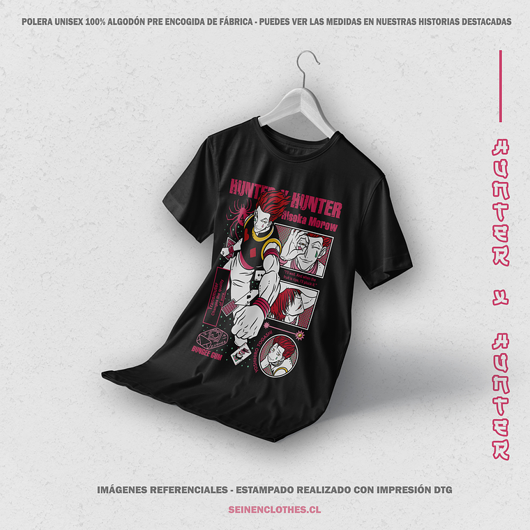Polera Hisoka Morow - Hunter X Hunter 2