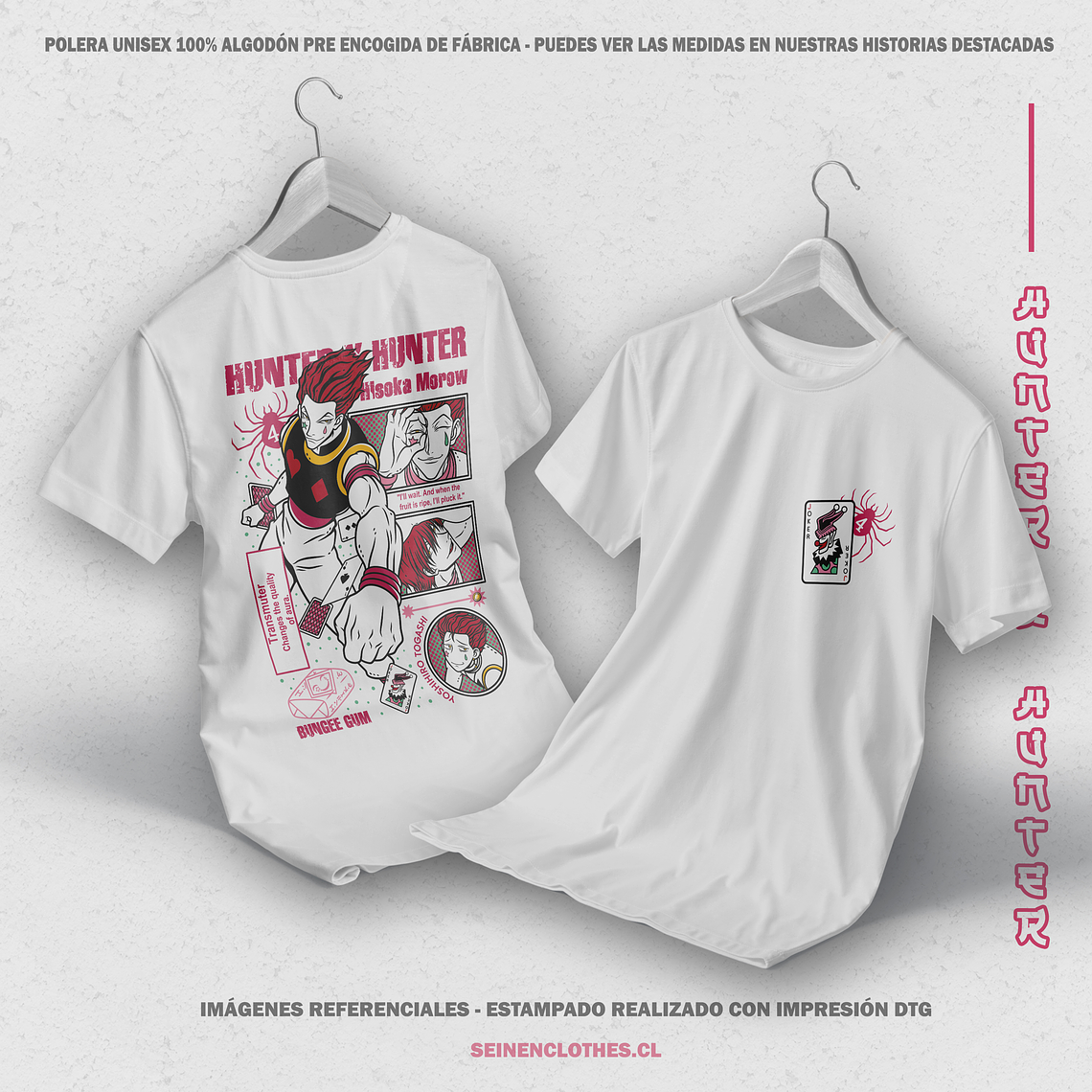 Polera Hisoka Morow - Hunter X Hunter 3