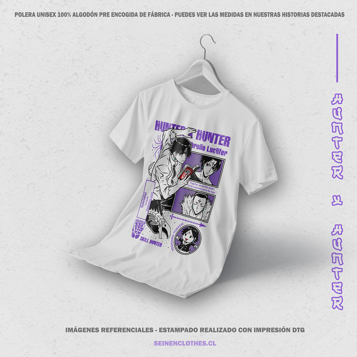 Polera Chrollo Lucilfer - Hunter X Hunter 4