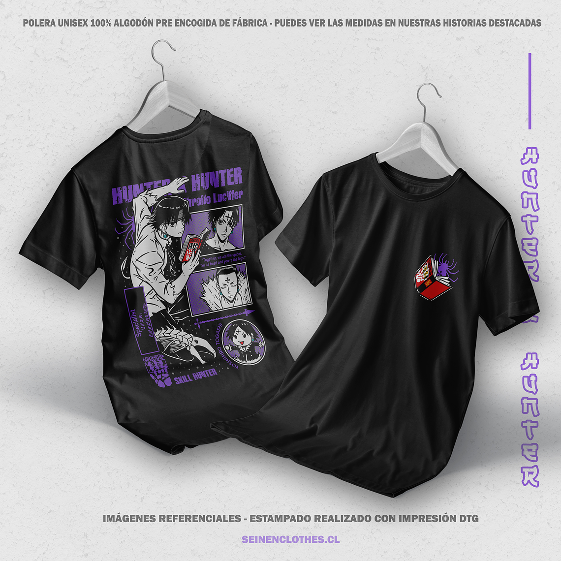 Polera Chrollo Lucilfer - Hunter X Hunter 1