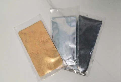 Mica o pigmento para velas