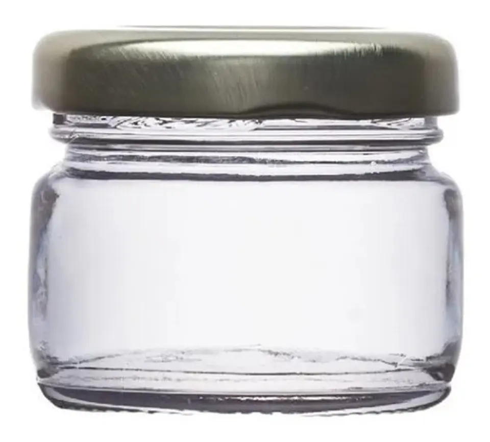 Frasco Conservero 28 Cc Con Tapa BLANCA Pack 64 Unidades 1