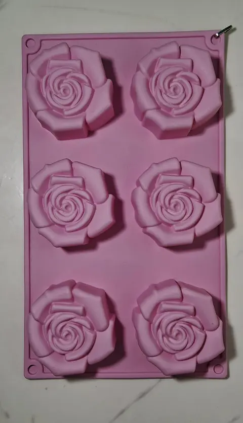 Molde de Rosas para Jabón o Velas