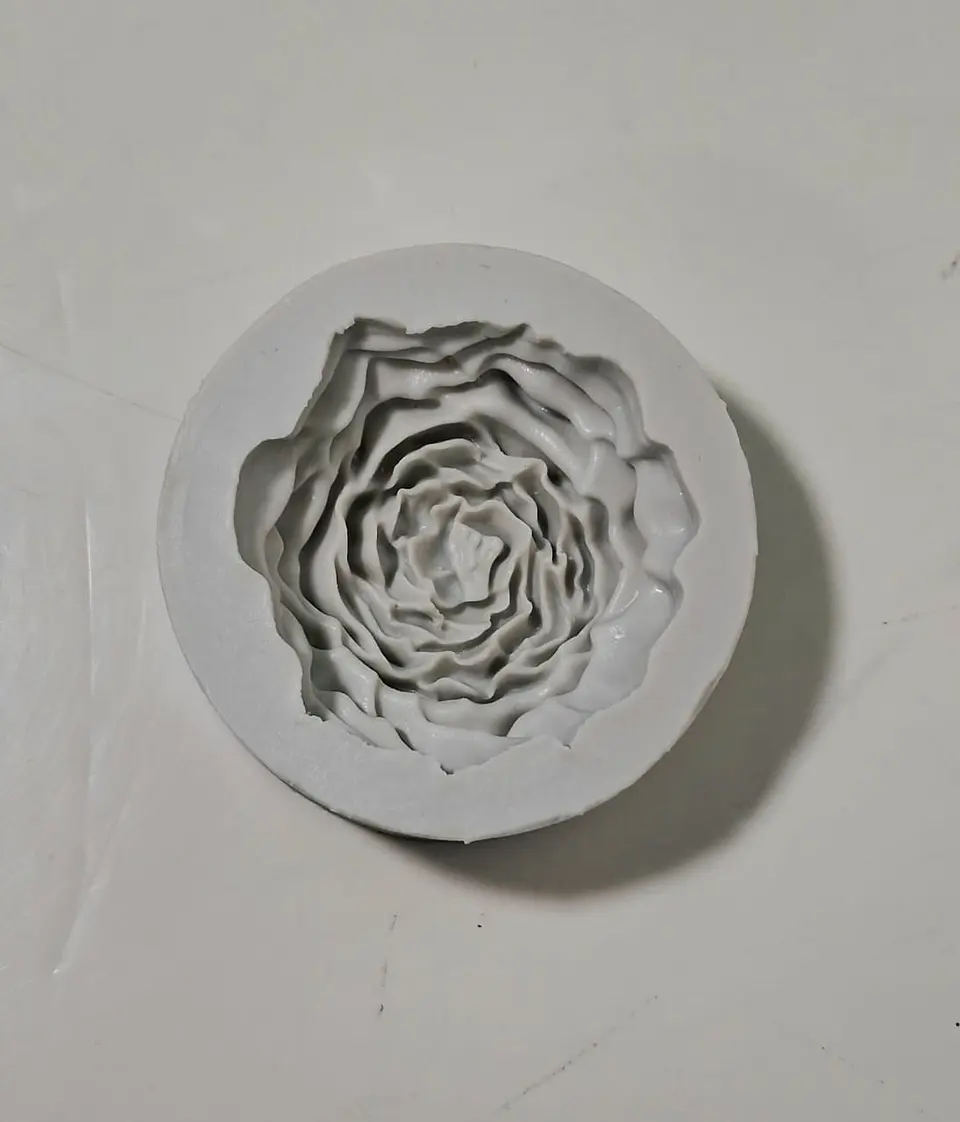 Molde Flor Peonia 1