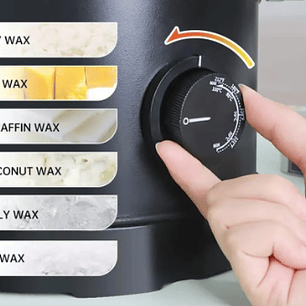 Olla para derretir Parafina o Cera de Soja.