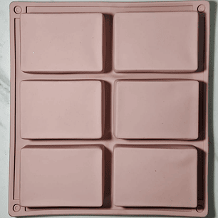Molde rectangular  Jabon