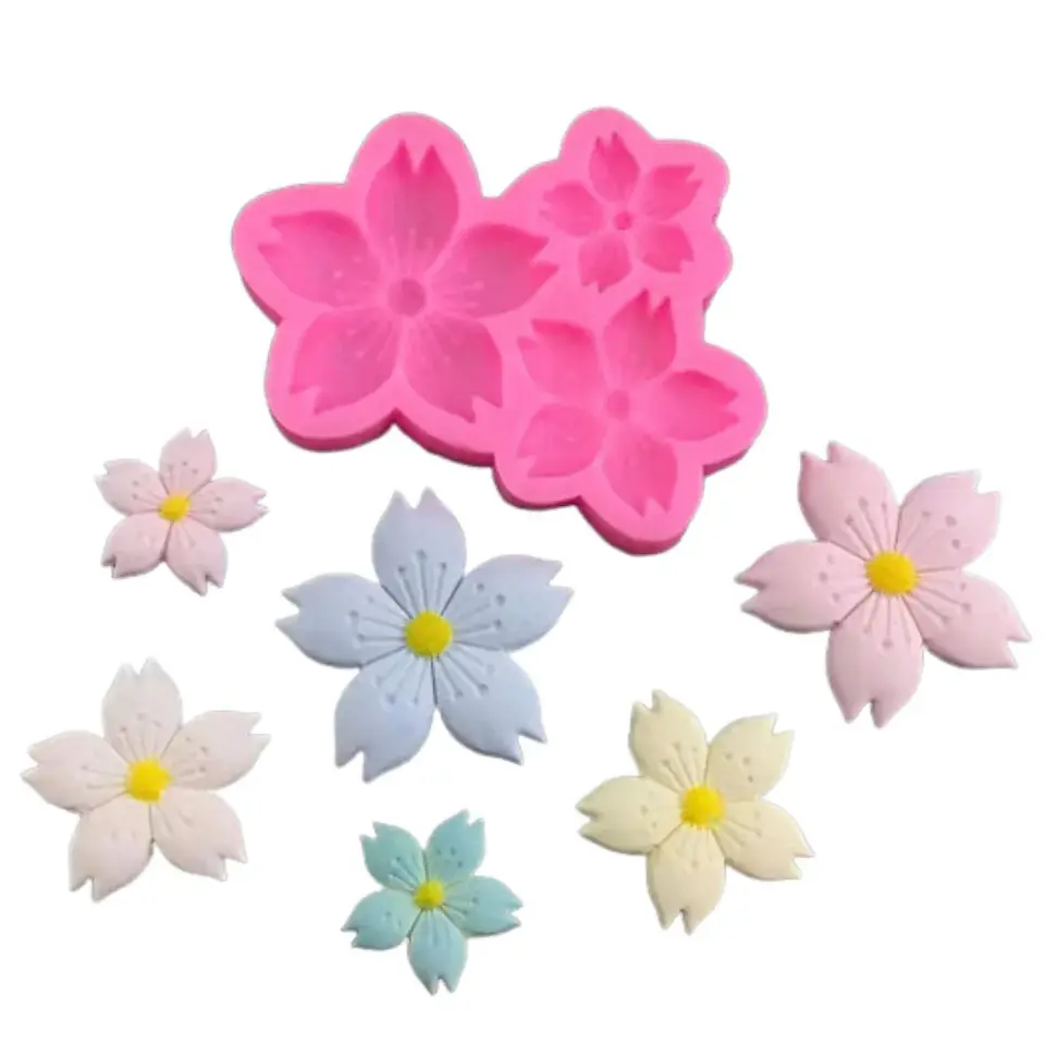 Molde de 3 flores  2