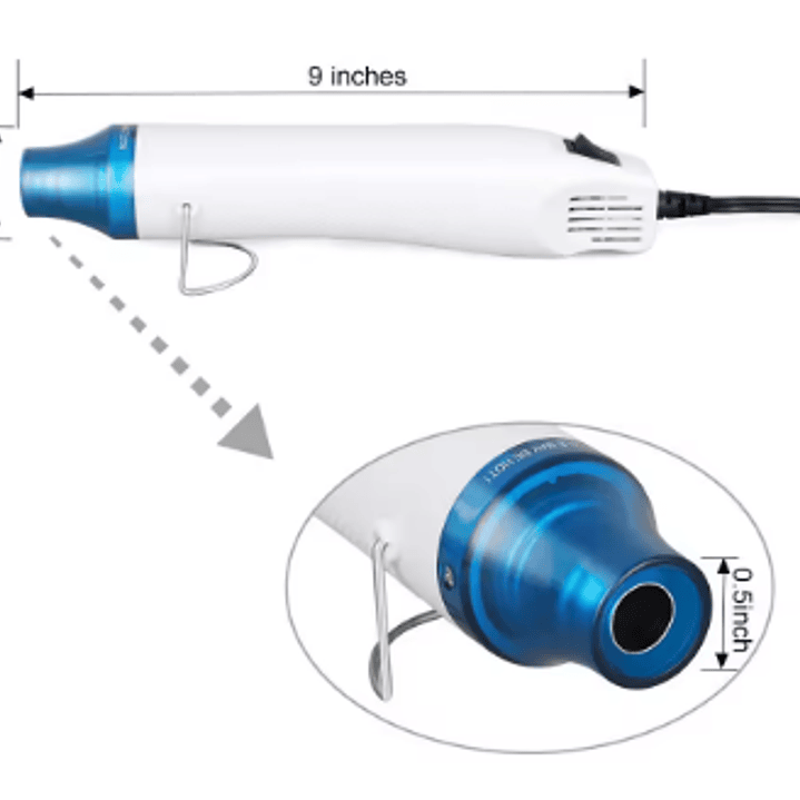Pistola de calor para manualidades 1