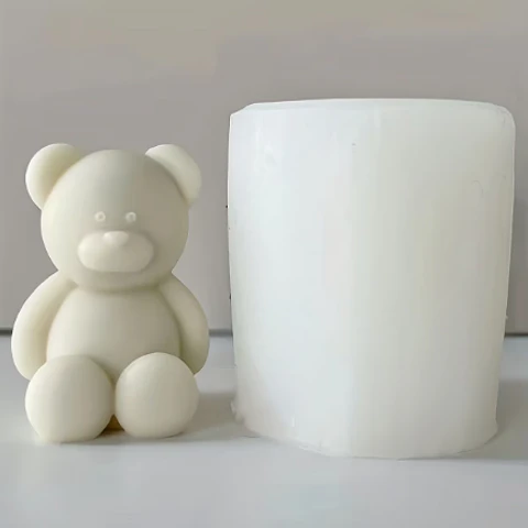 Molde  de Oso  de silicona 
