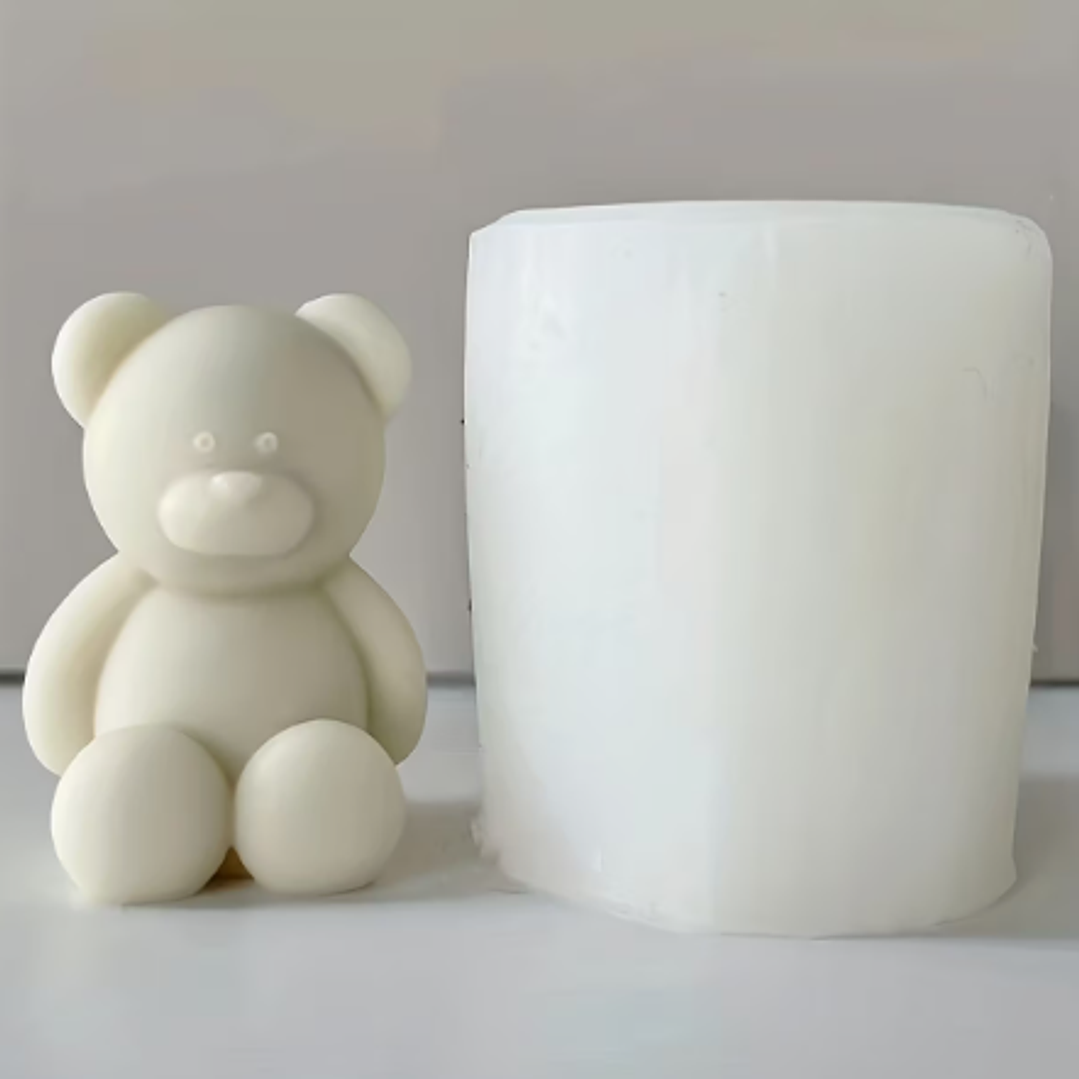 Molde  de Oso  de silicona  1