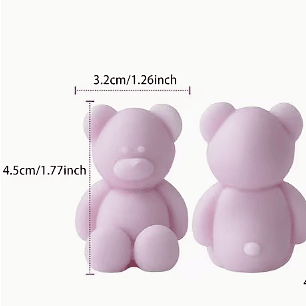 Molde  de Oso  de silicona 