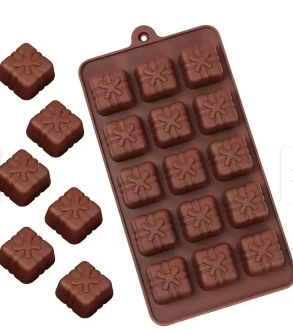 Molde cajas de regalo 1