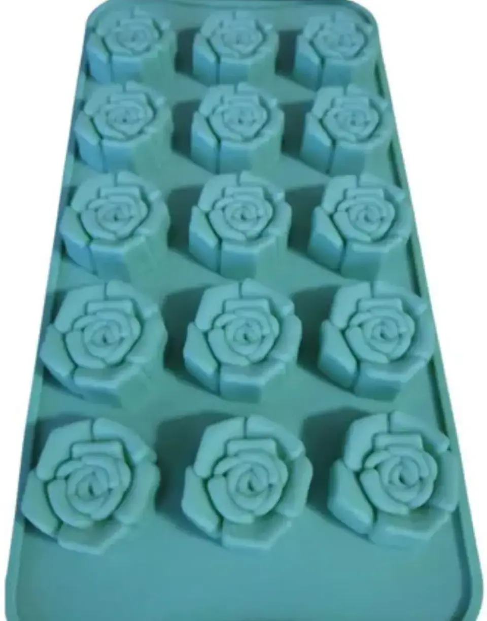 Molde rosas pequeñas 1