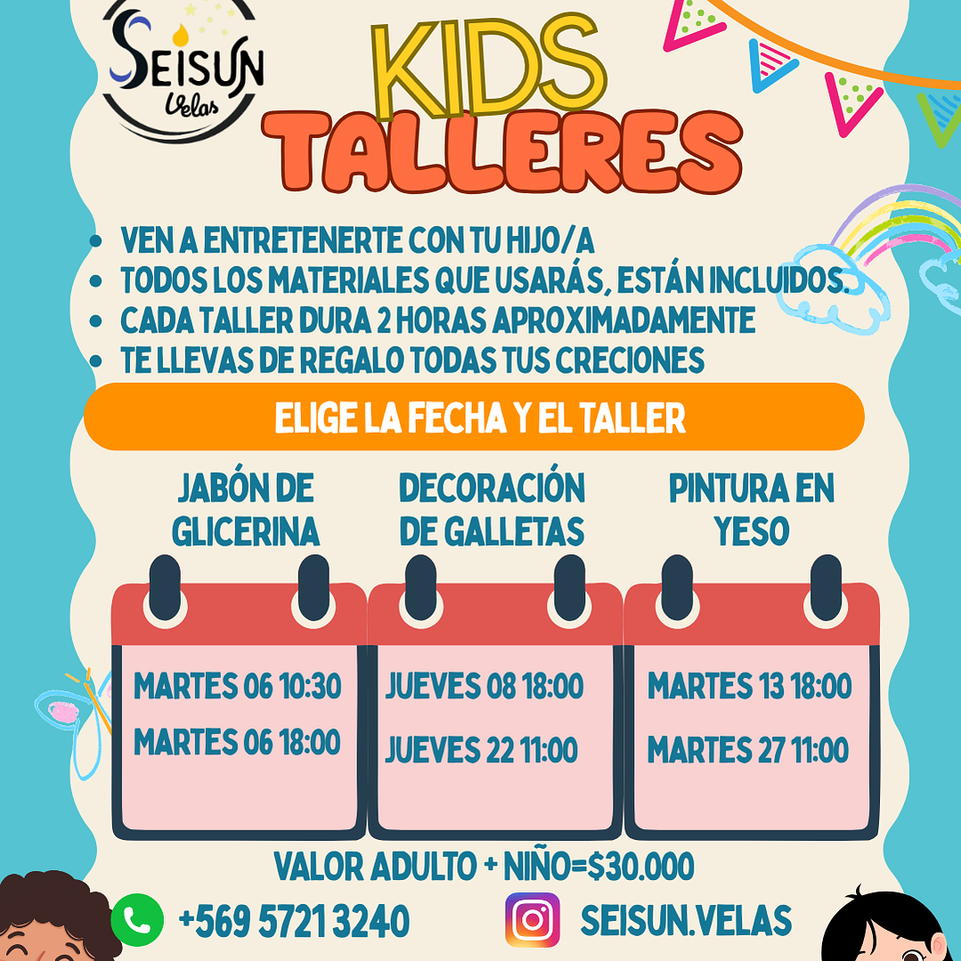 Reserva para Taller de velas o jabones 1