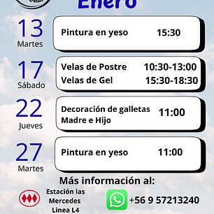 Reserva para Taller de velas o jabones