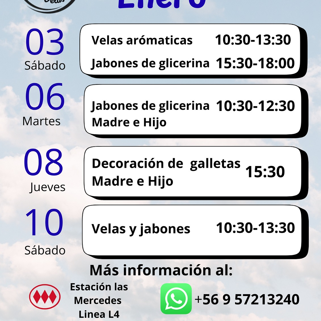 Reserva para Taller de velas o jabones 3