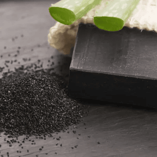 Glicerina con carbón activado