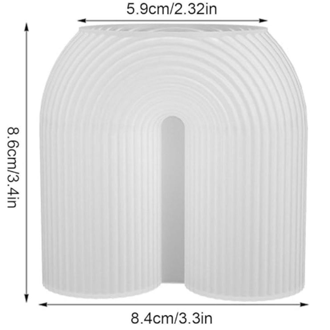 Molde silicona Arcoiris 2