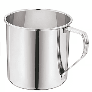 Jarra u olla de aluminio simple 