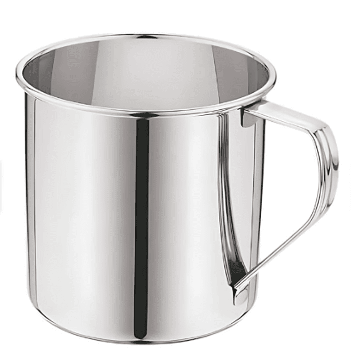 Jarra u olla de aluminio simple  1