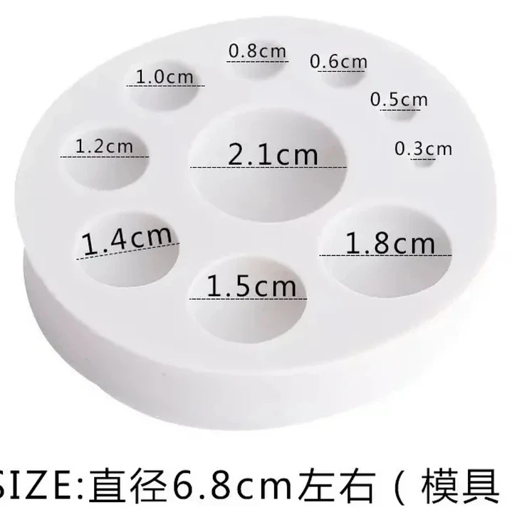 Molde semi-esferas 1