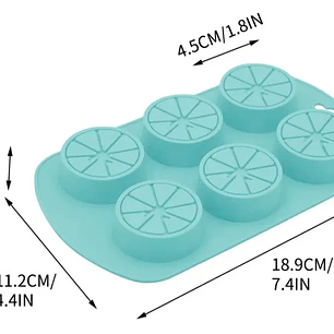 Molde rodaja naranja