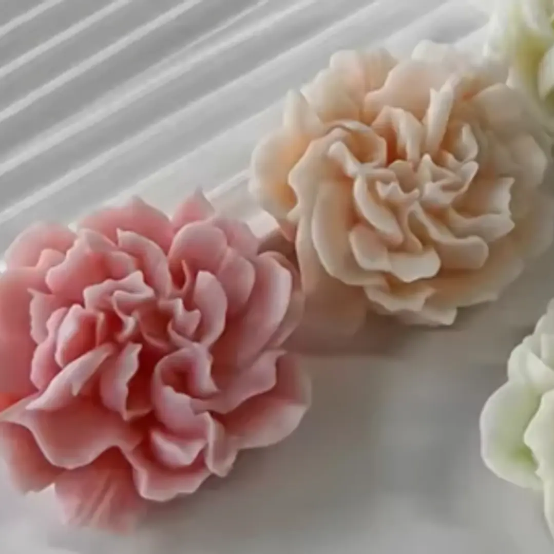 Molde Flor Clavel 1