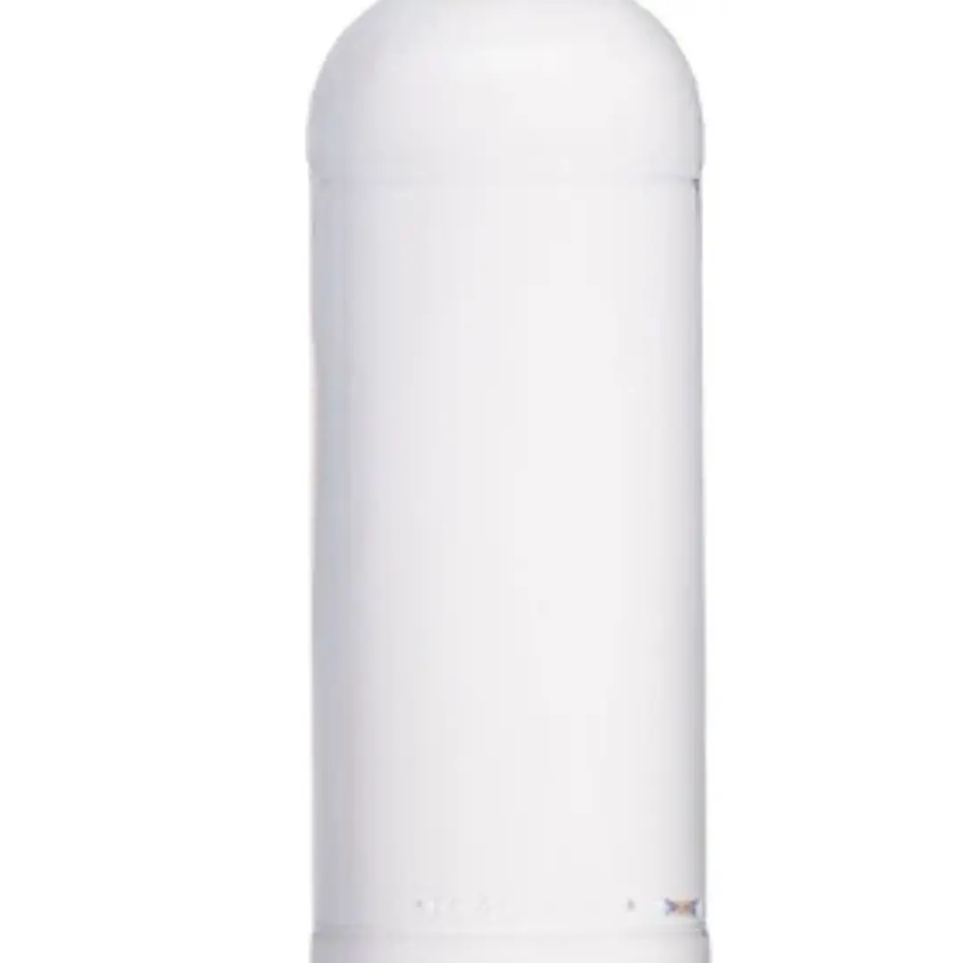 Botella de jugo de vidrio 475 ml con tapa blanca metalica 1