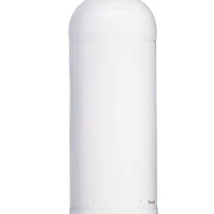 Botella de jugo de vidrio 475 ml con tapa blanca metalica