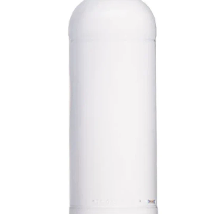 Botella de jugo de vidrio 475 ml con tapa blanca metalica 1