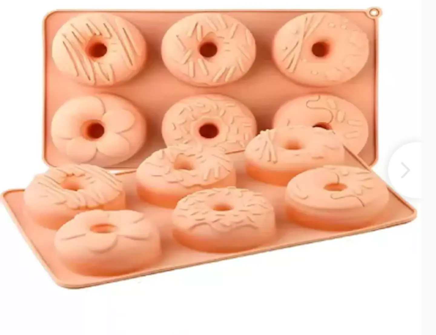 Molde donas-donnuts de silicona 1