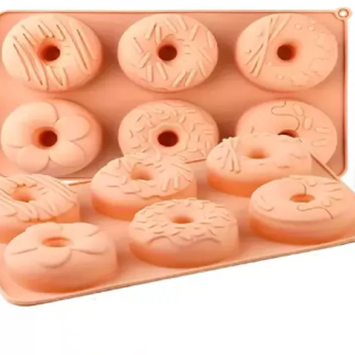 Molde donas-donnuts de silicona 1
