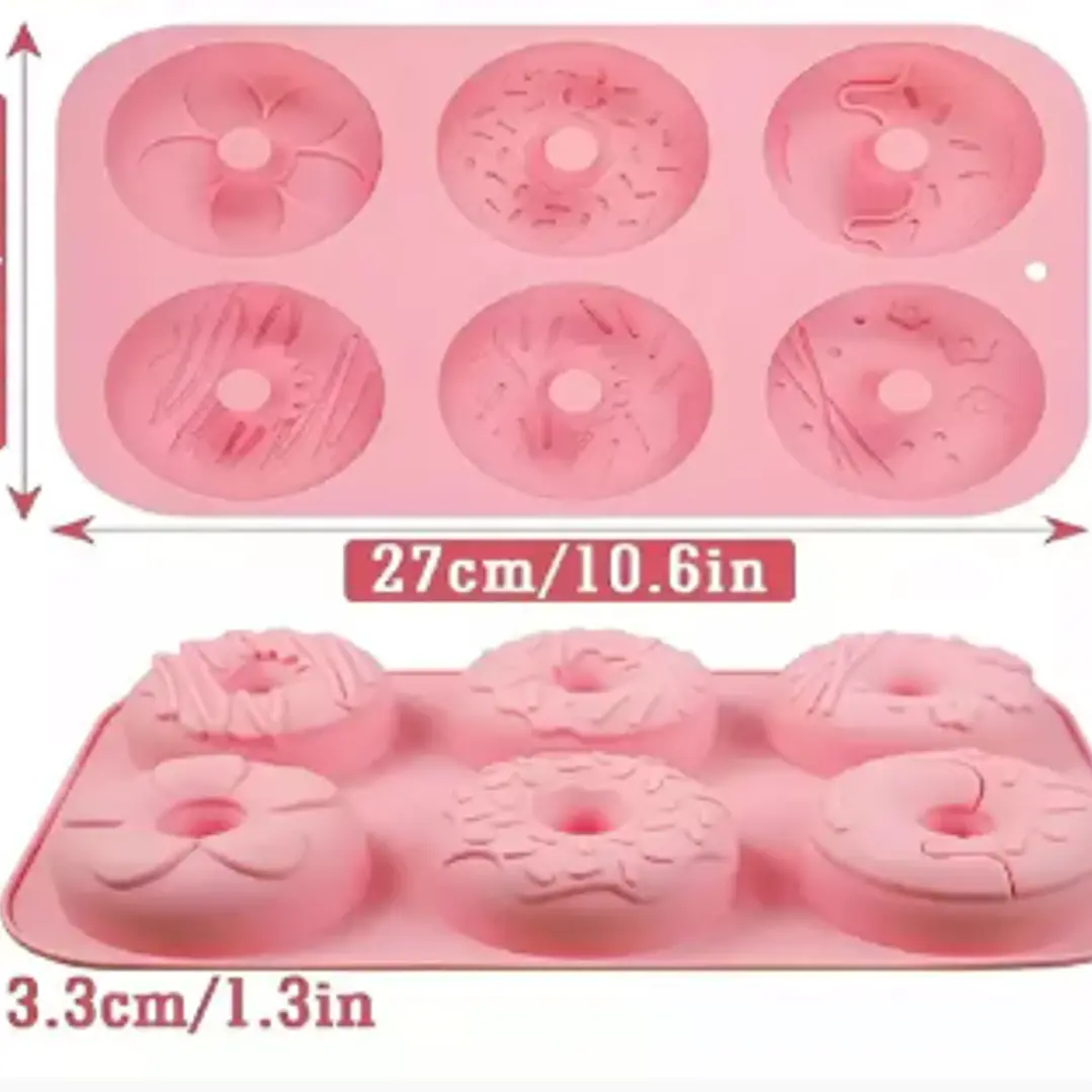 Molde donas-donnuts de silicona 2