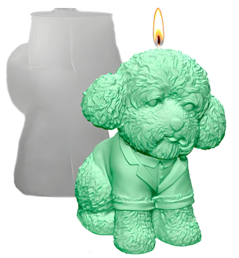 Molde perrito  vestido 