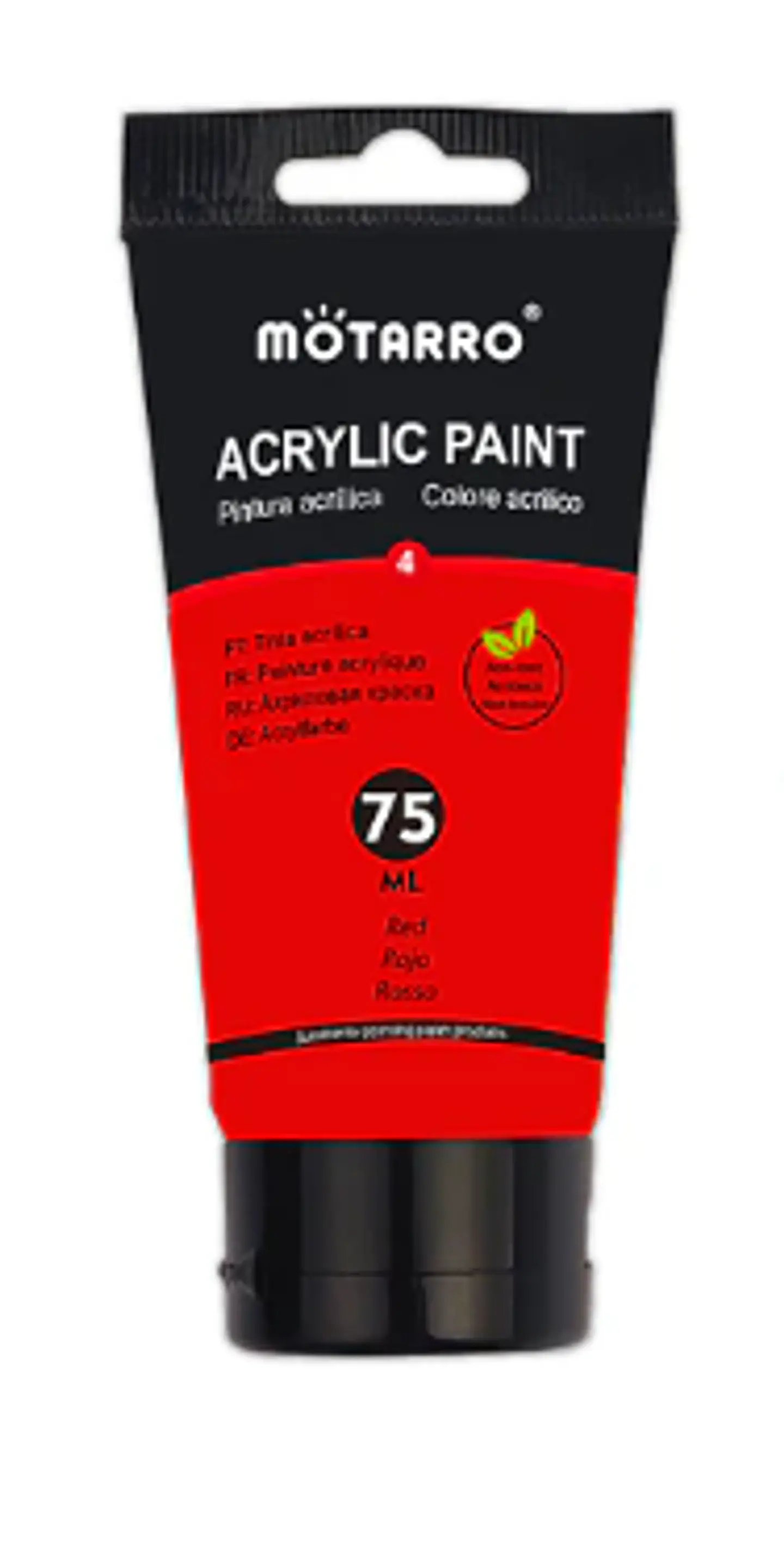 Pintura acrilica Rojo de 75 ml 1