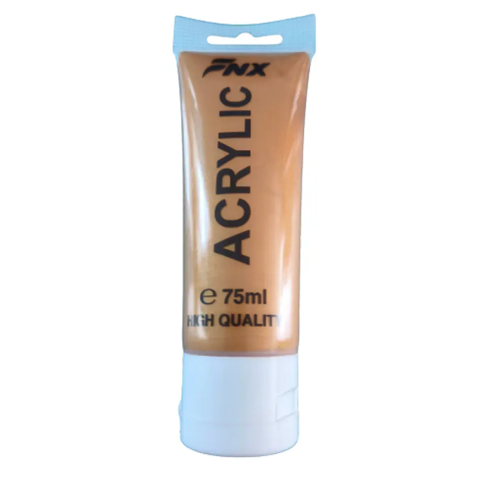 Pintura Acrílica Dorada de 75 ml 1