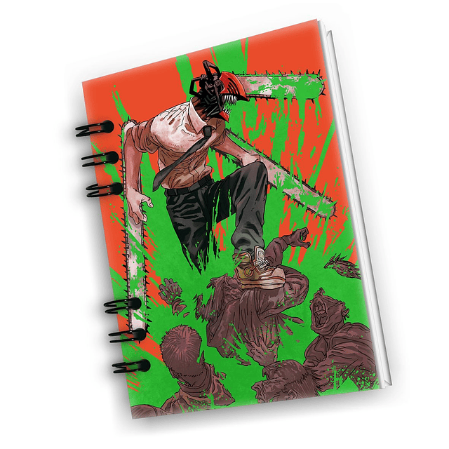 Libreta Chainsaw man - Denji