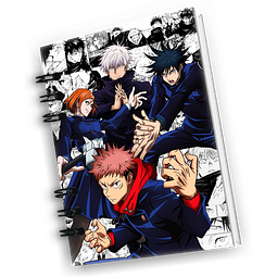 Libreta Jujutsu Kaisen - Team